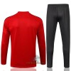 CR Flamengo Trainings Sweatshirt Pak Quarter-zip 2021-22 Rode - Heren